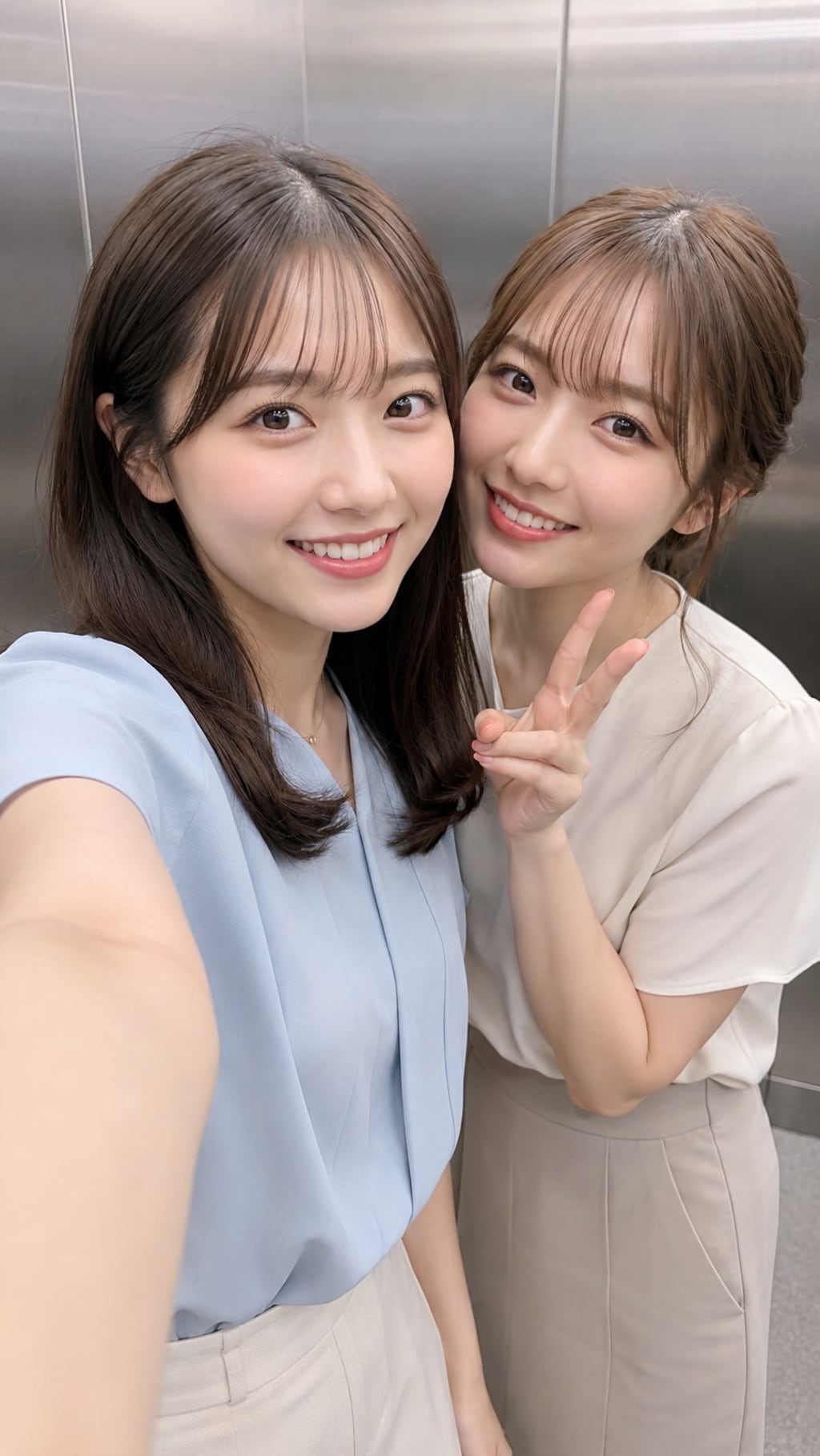 OLの2ショット