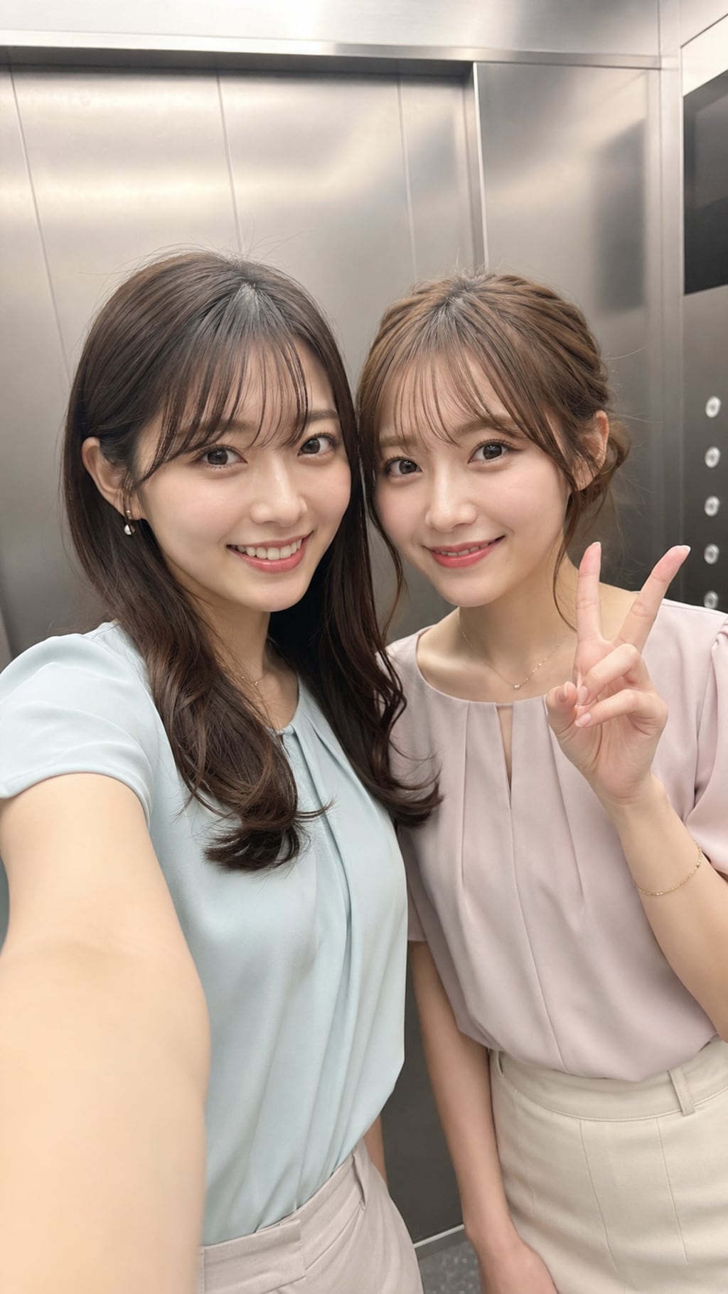OLの2ショット