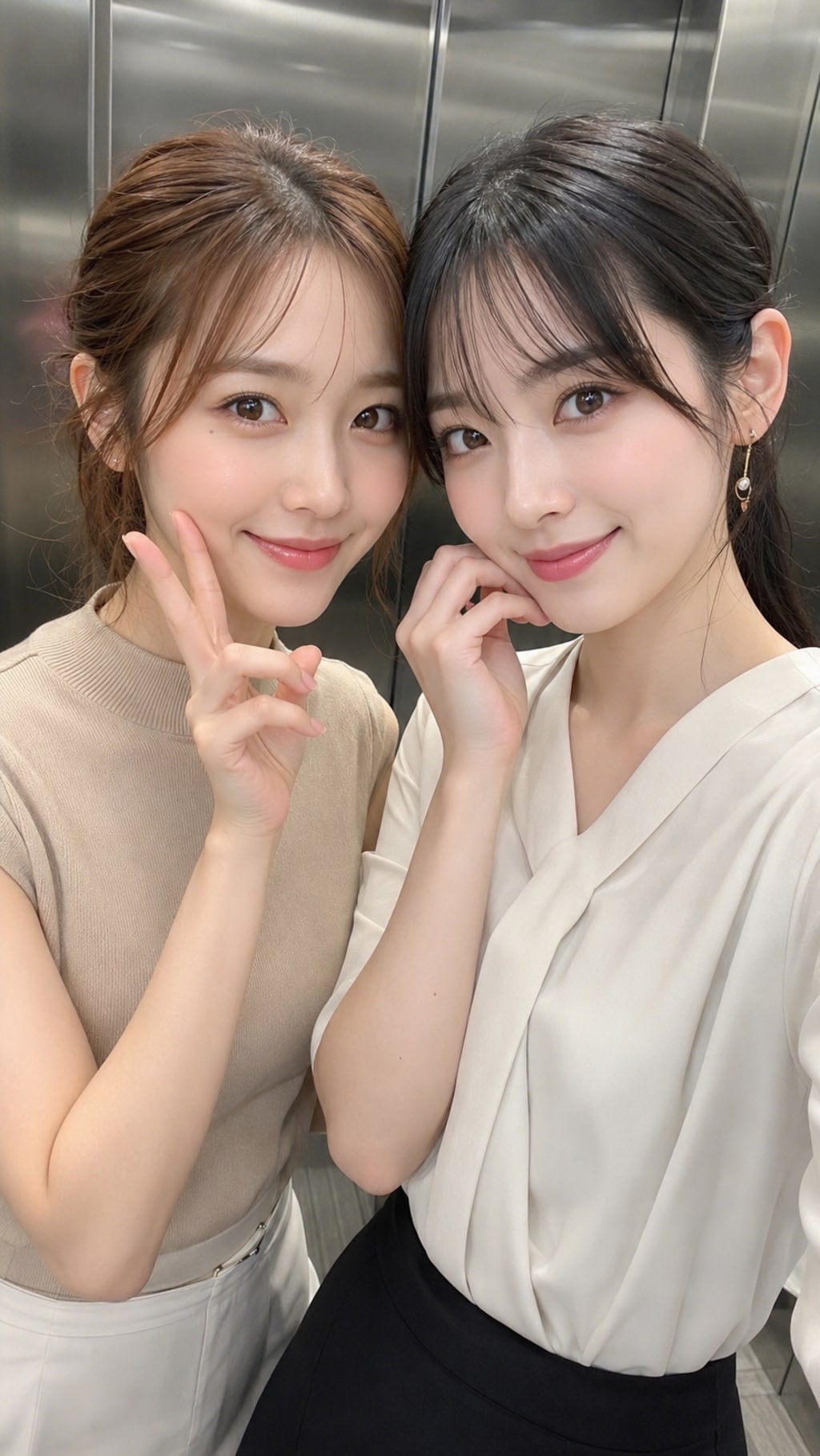 OLの2ショット