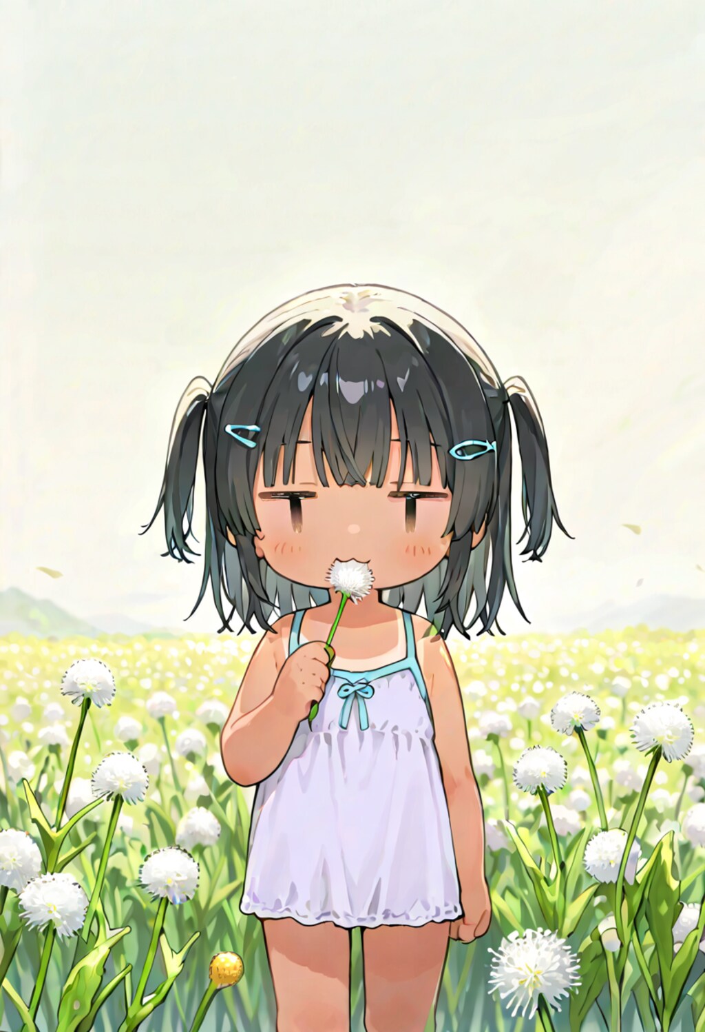 しょ、しょくようぎ…たんぽぽです！