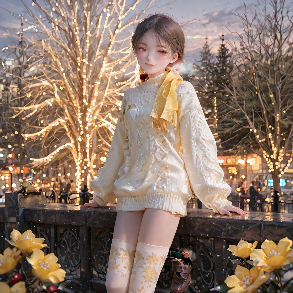Winter jasmine flower Girl (12/19)