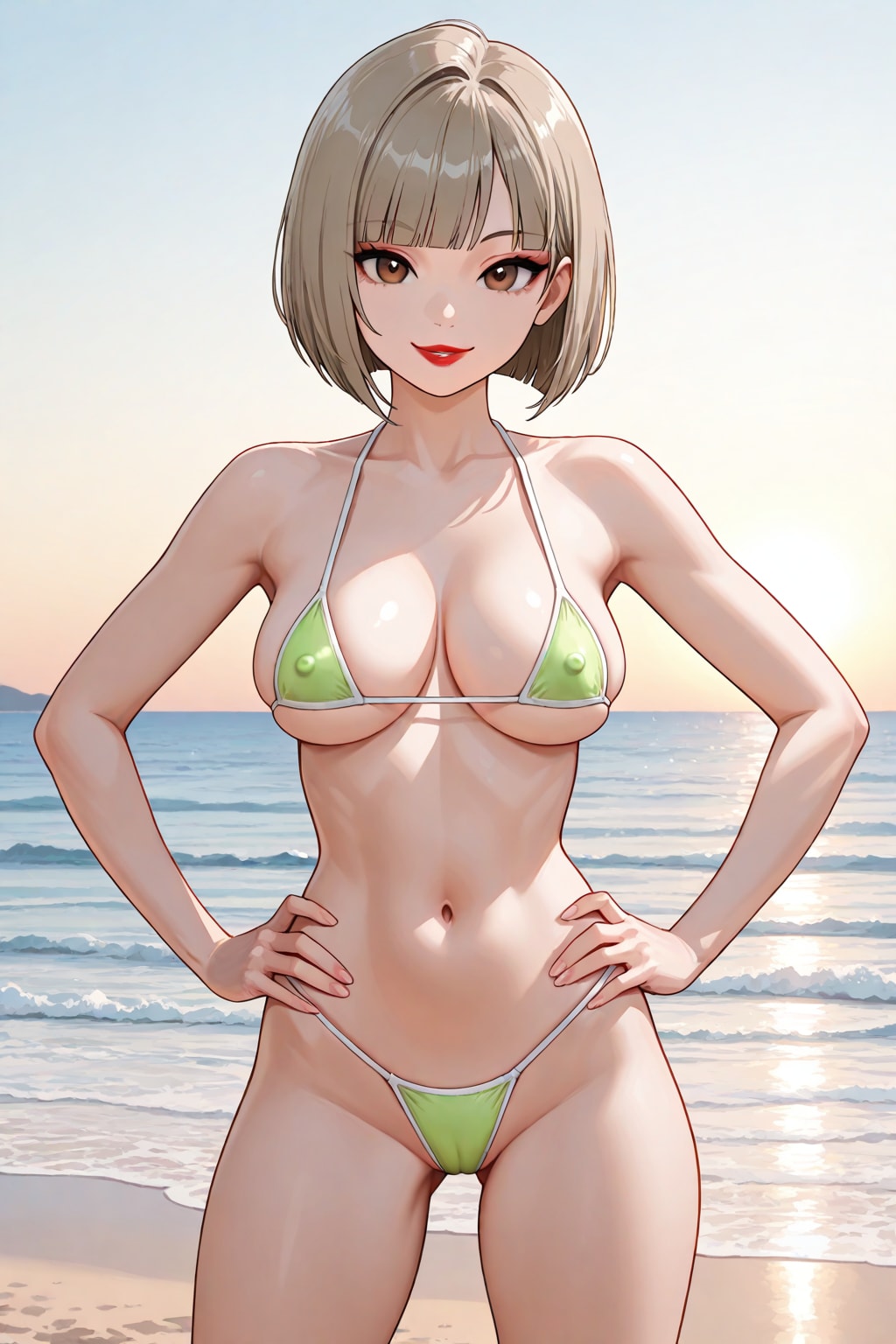 ちょっと朝から刺激が強いかな？これで今日も頑張ってね♪