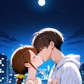 夜空の下で 6枚目