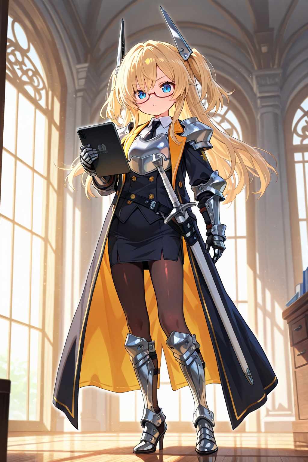 【実験】騎士 × スーツ