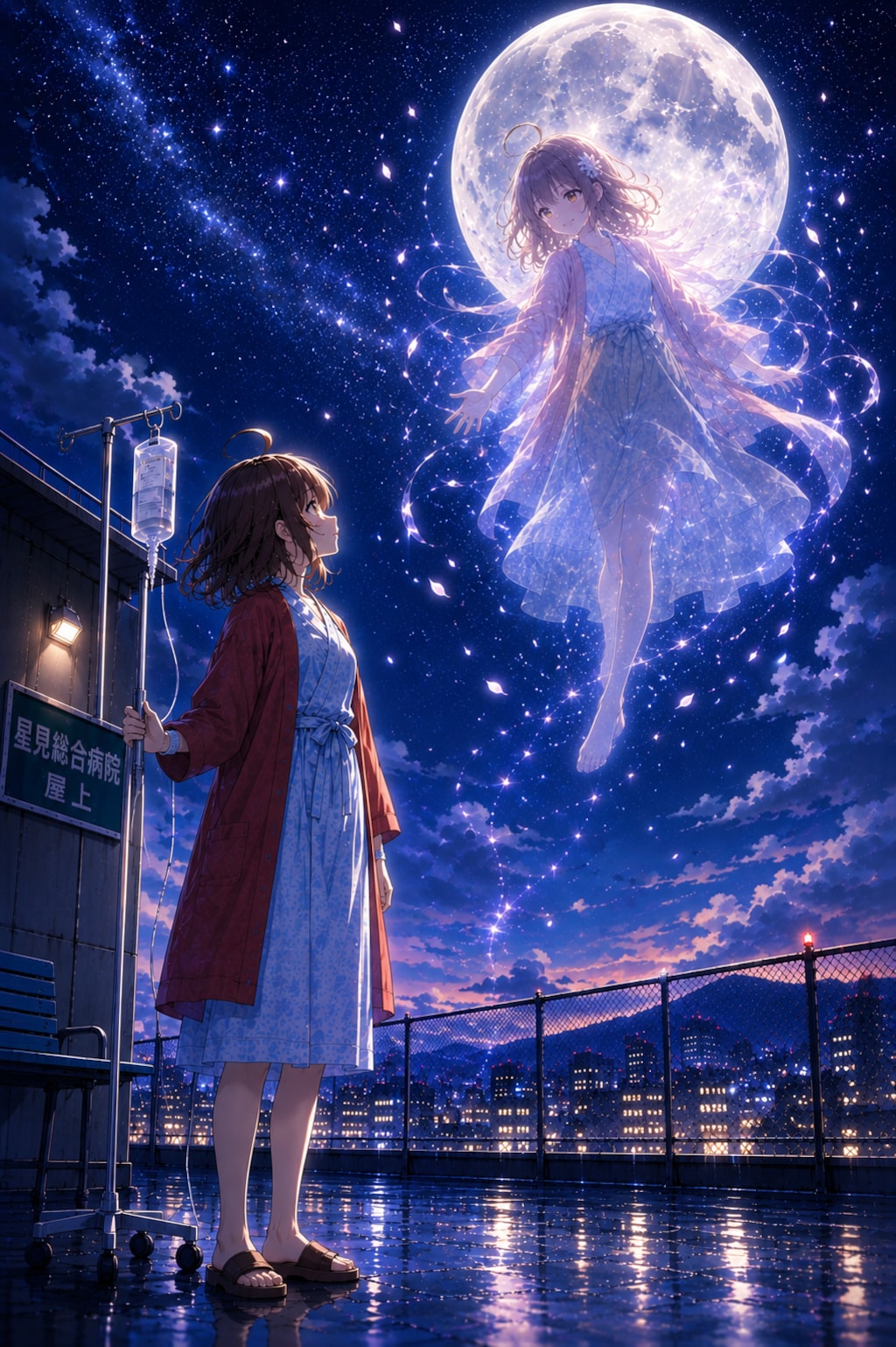 月夜に現れた、もうひとりの私