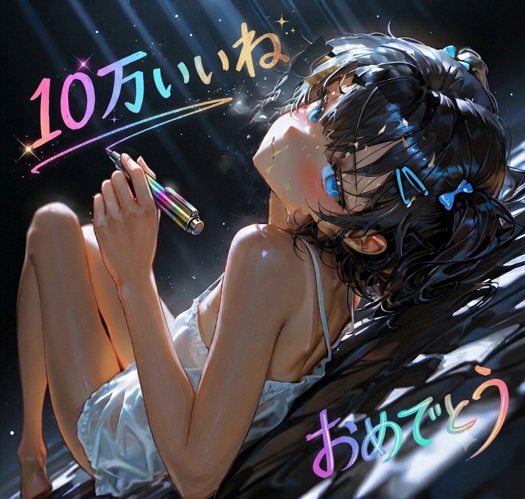 アグロさん　10万いいねおめでとう