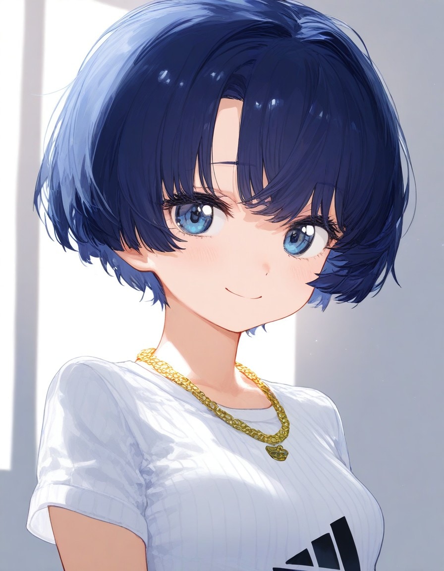 ネックレスつけてみたよと柑菜ちゃん | の人気AIイラスト・グラビア