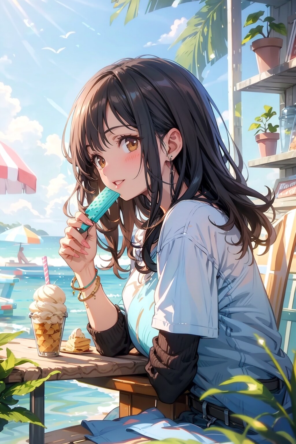 おめざのアイス【全2枚】