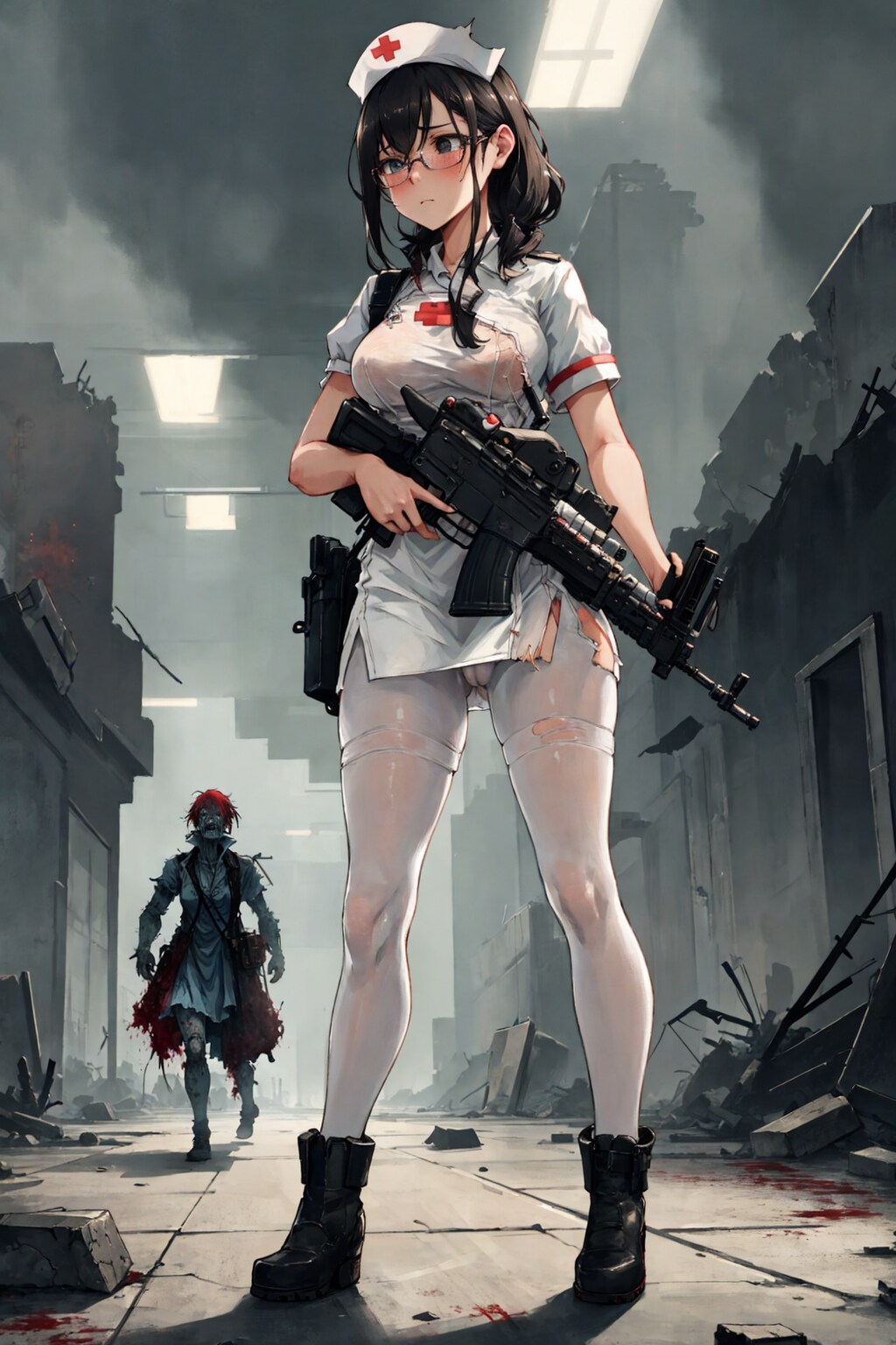 戦うナース