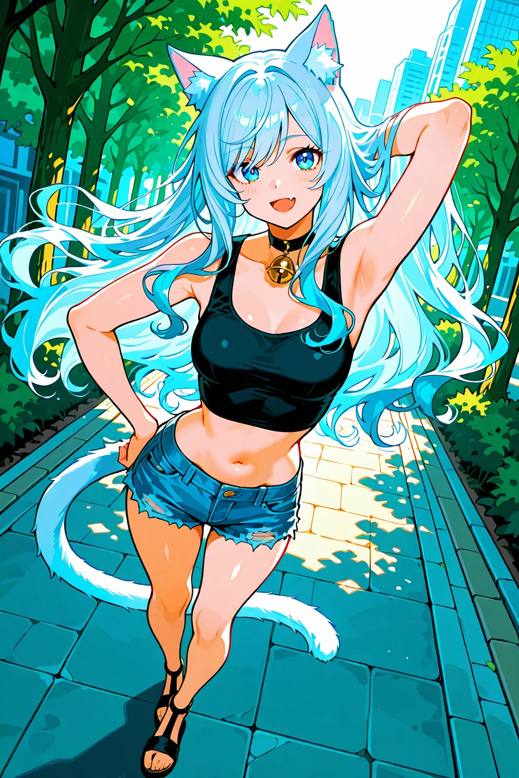 ユキネの夏コーデ