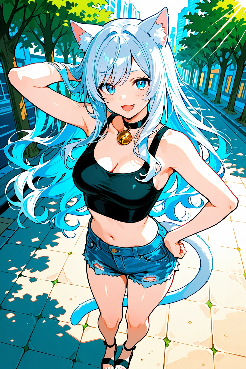 ユキネの夏コーデ