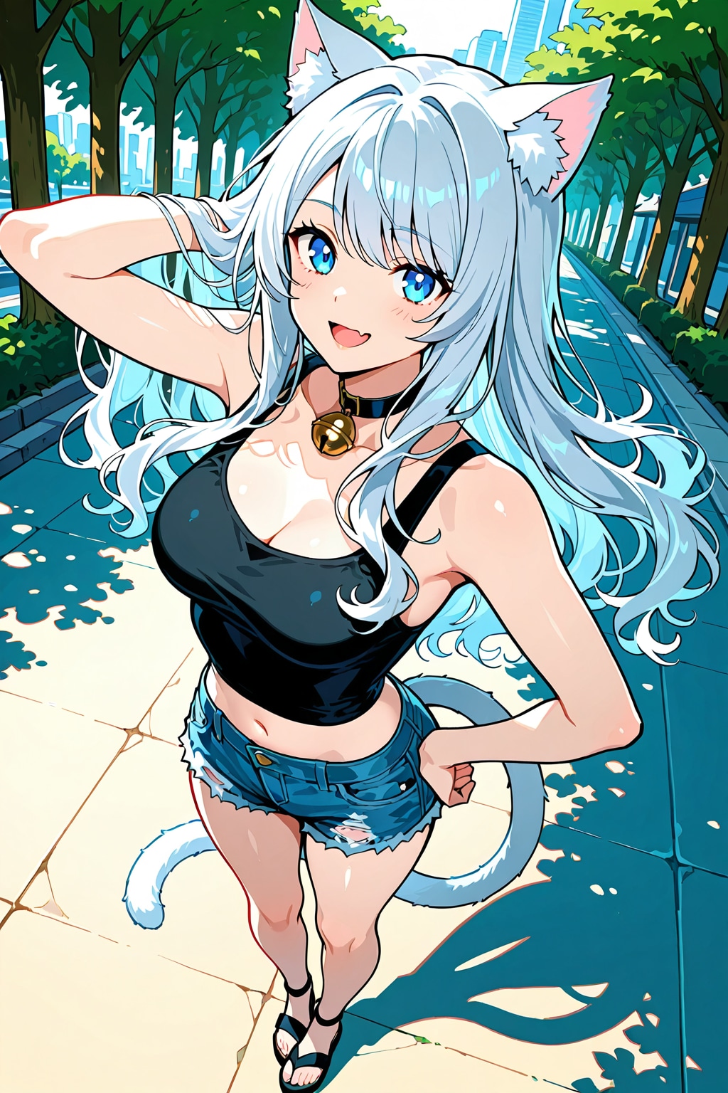 ユキネの夏コーデ