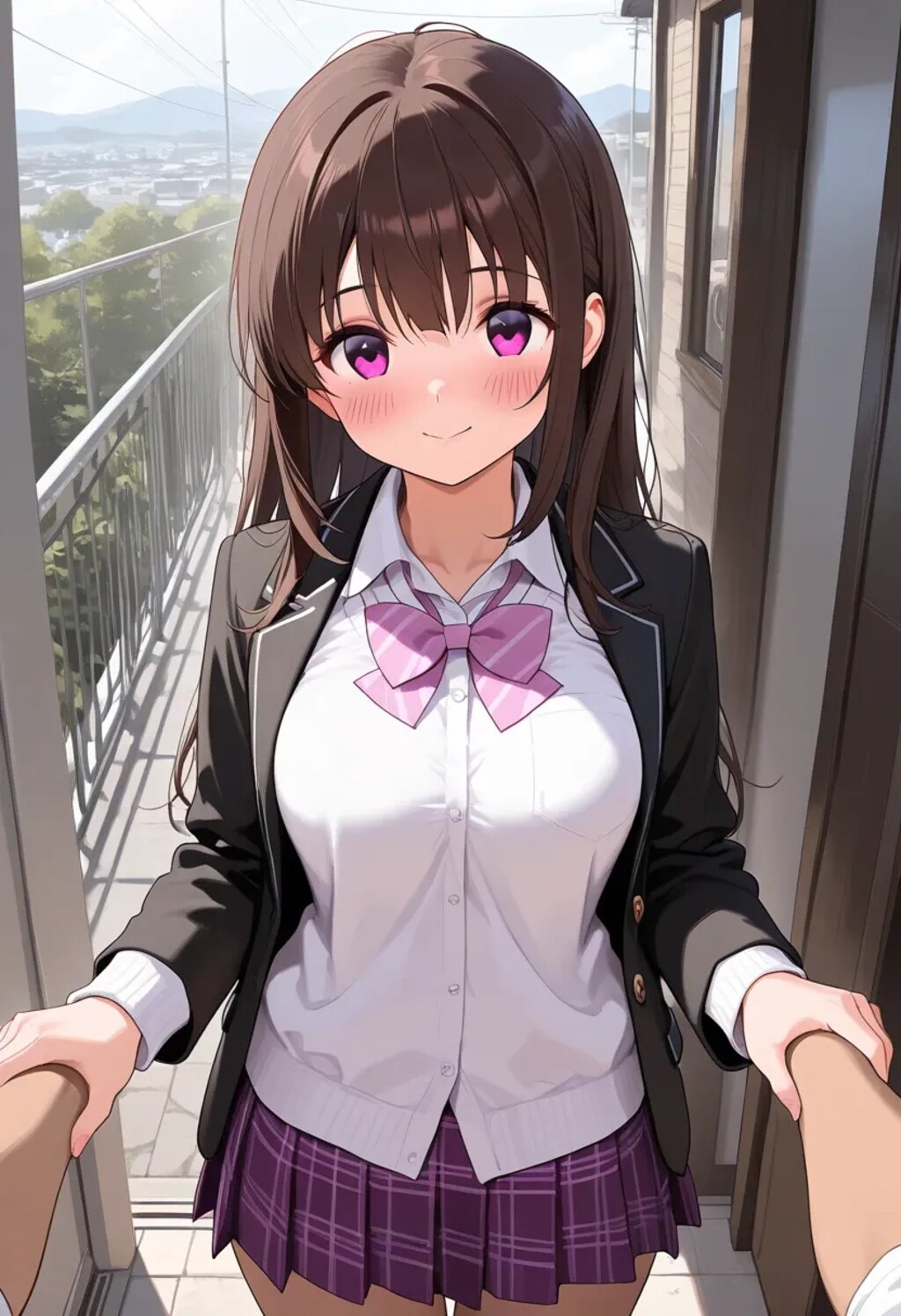 お待たせ♡笑顔のJK