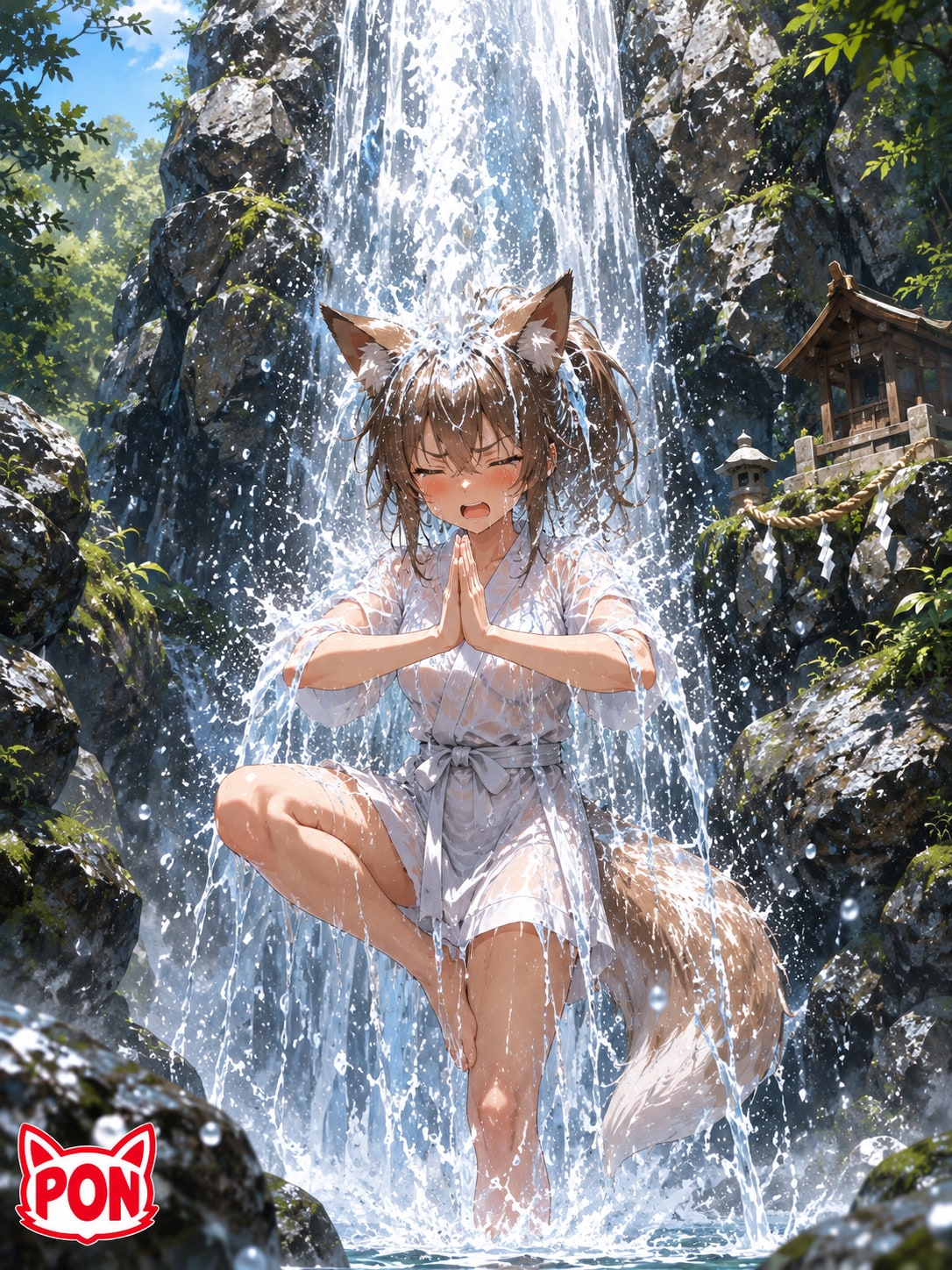 7月4日は滝修行の日