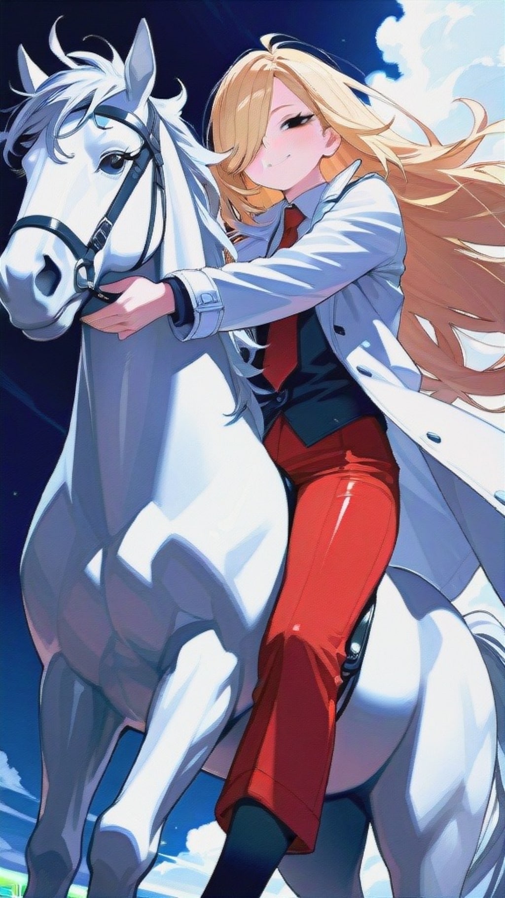 白馬が似合いそう