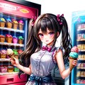 アイスクリームな自販機と、うちの子❤︎(6枚) 5枚目