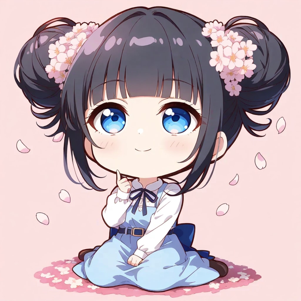 ちびだんごちゃん🍡✨のお花見🌸✨