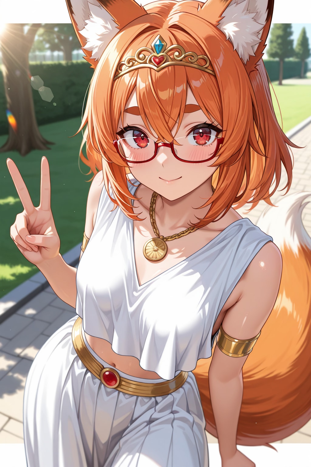 古代ギリシャ風衣装のあやかちゃん