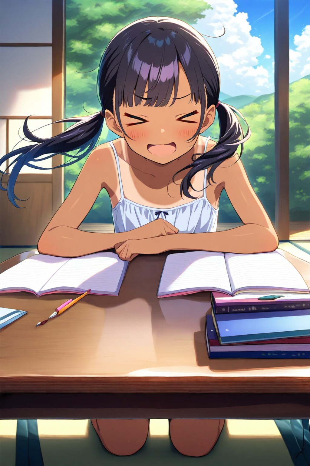 宿題終わった😭