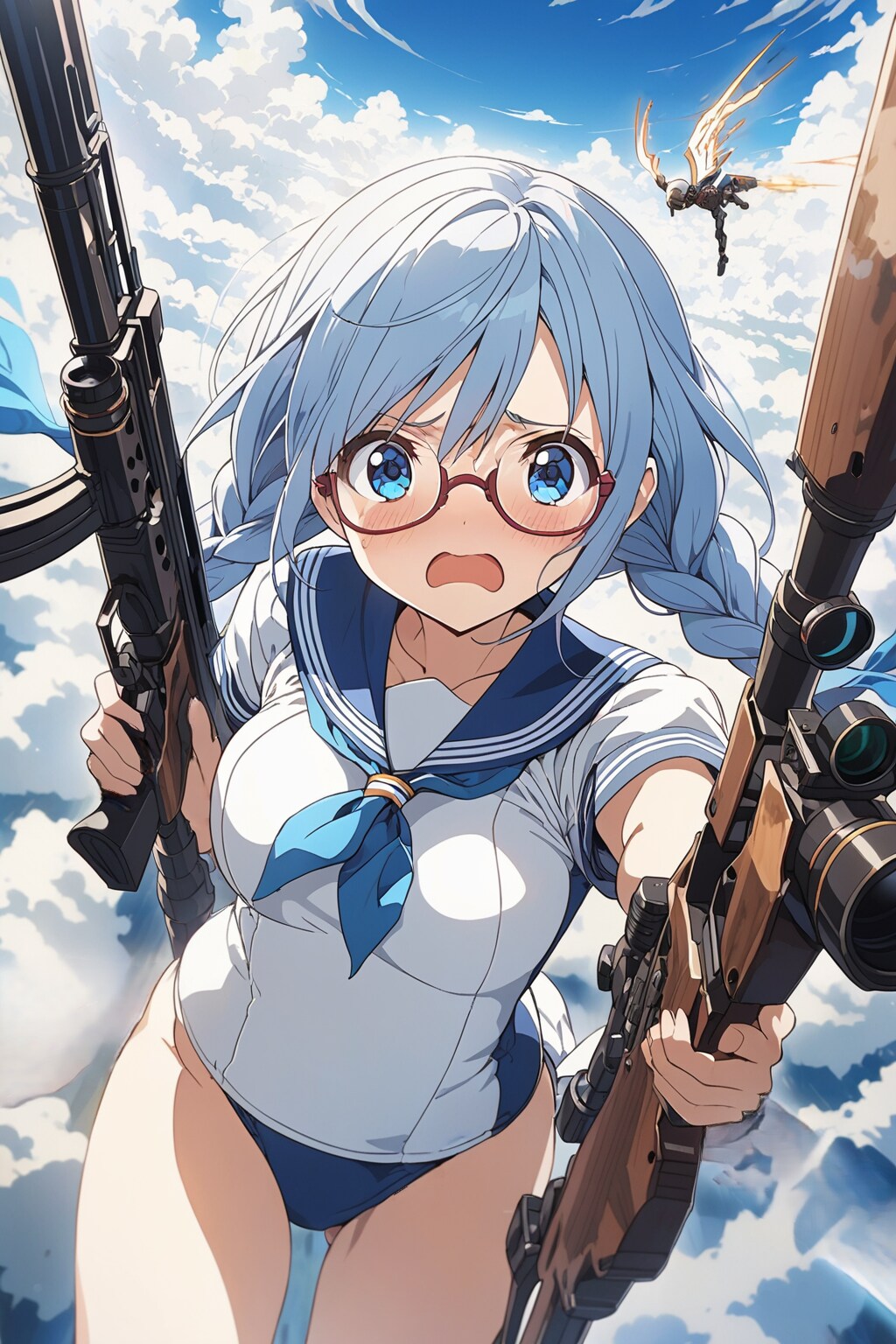 緊急事態！ 第５１０統合戦闘航空隊　　　　　　　　　⭐ ストライカー ウイッチ ⭐ 🐬