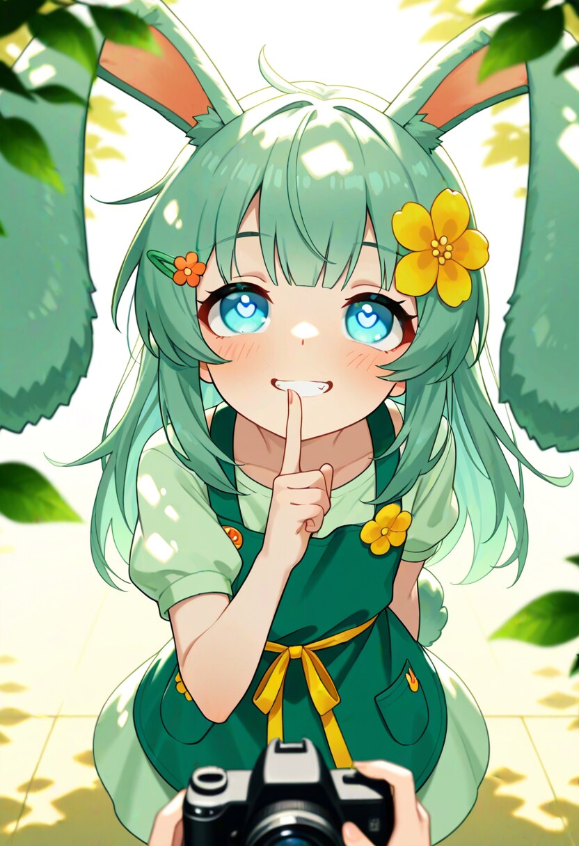 「しーっ！二人だけの秘密だよ」