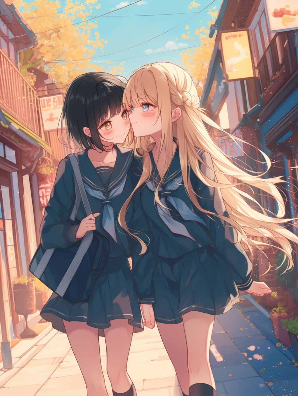 キスしたい二人のJK32