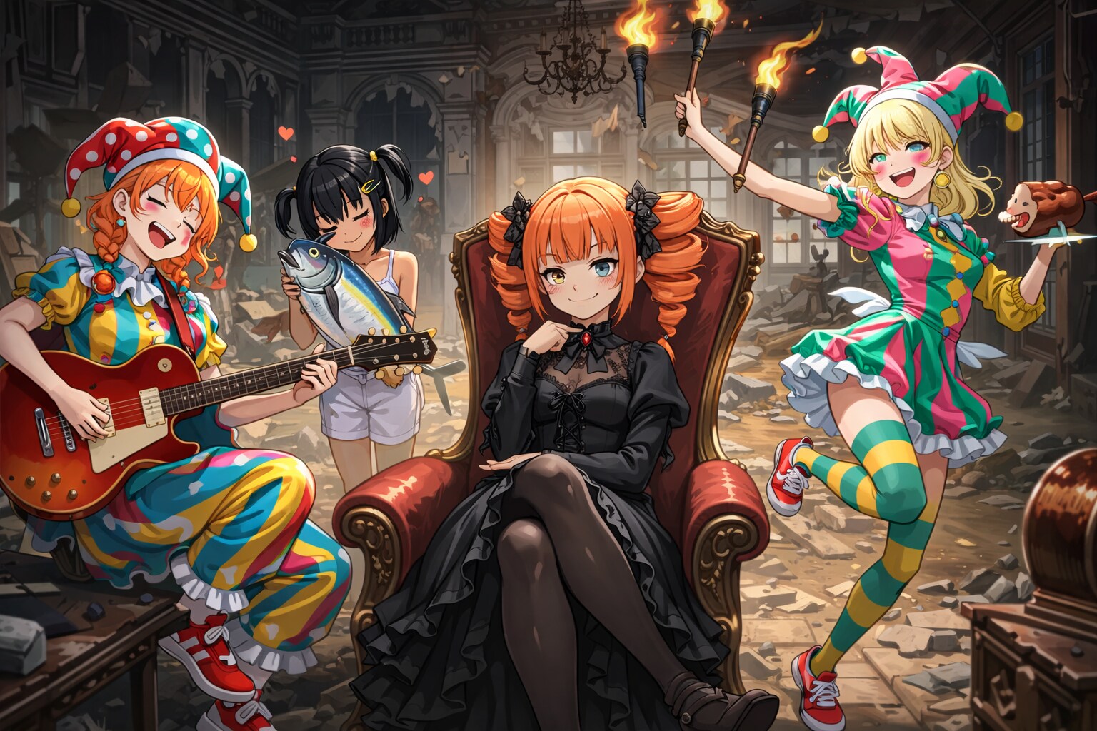 うちの子たちとよその子たち（漏れ） | の人気AIイラスト・グラビア