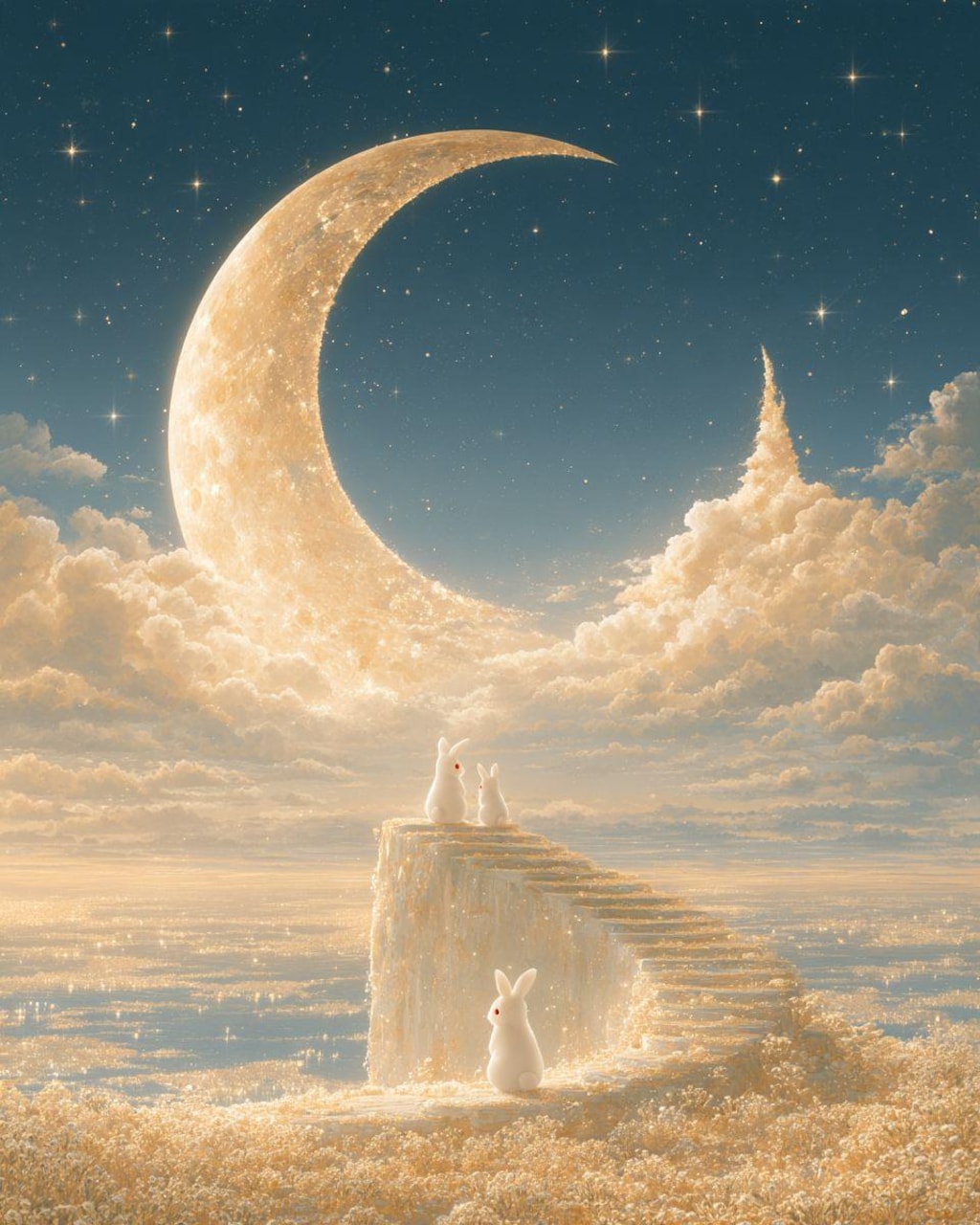 月とウサギ