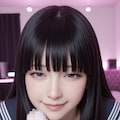 清楚ビ○チちゃんのパンティコキ 7枚目
