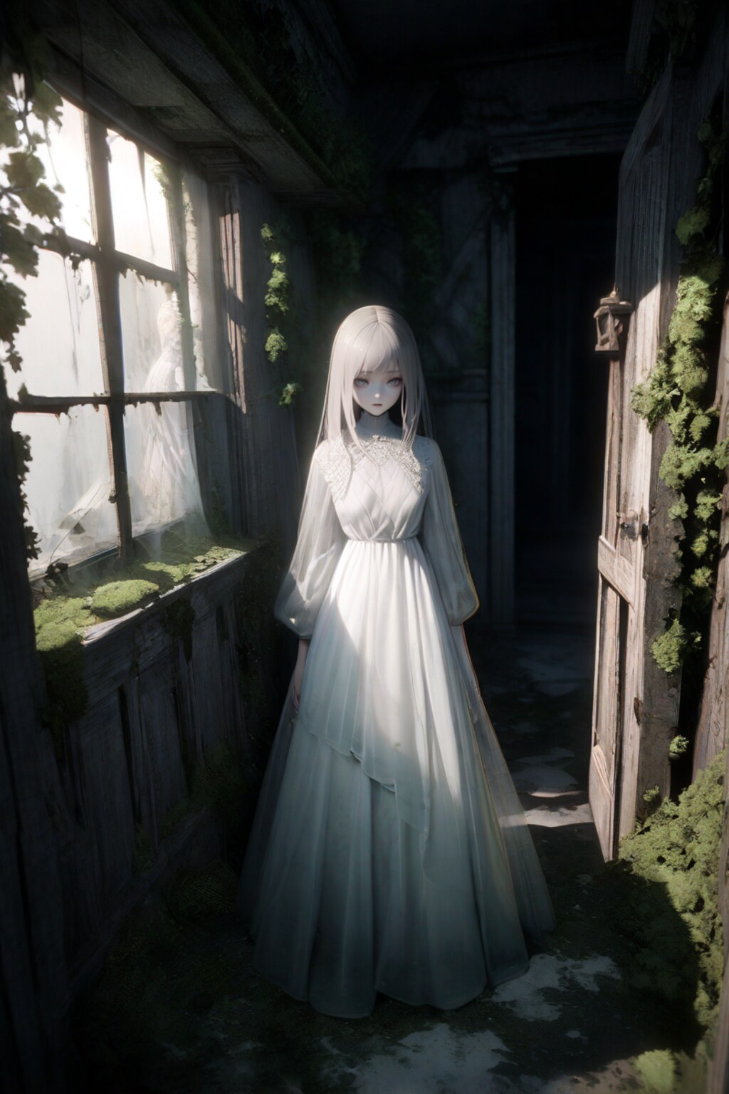 廃墟の幽霊