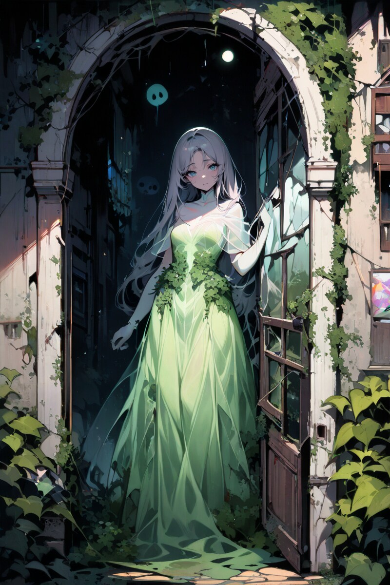 廃墟の幽霊