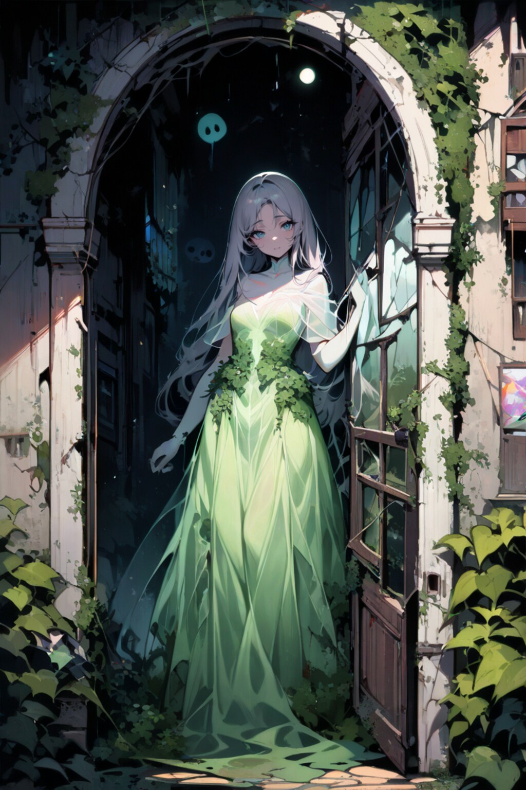 廃墟の幽霊