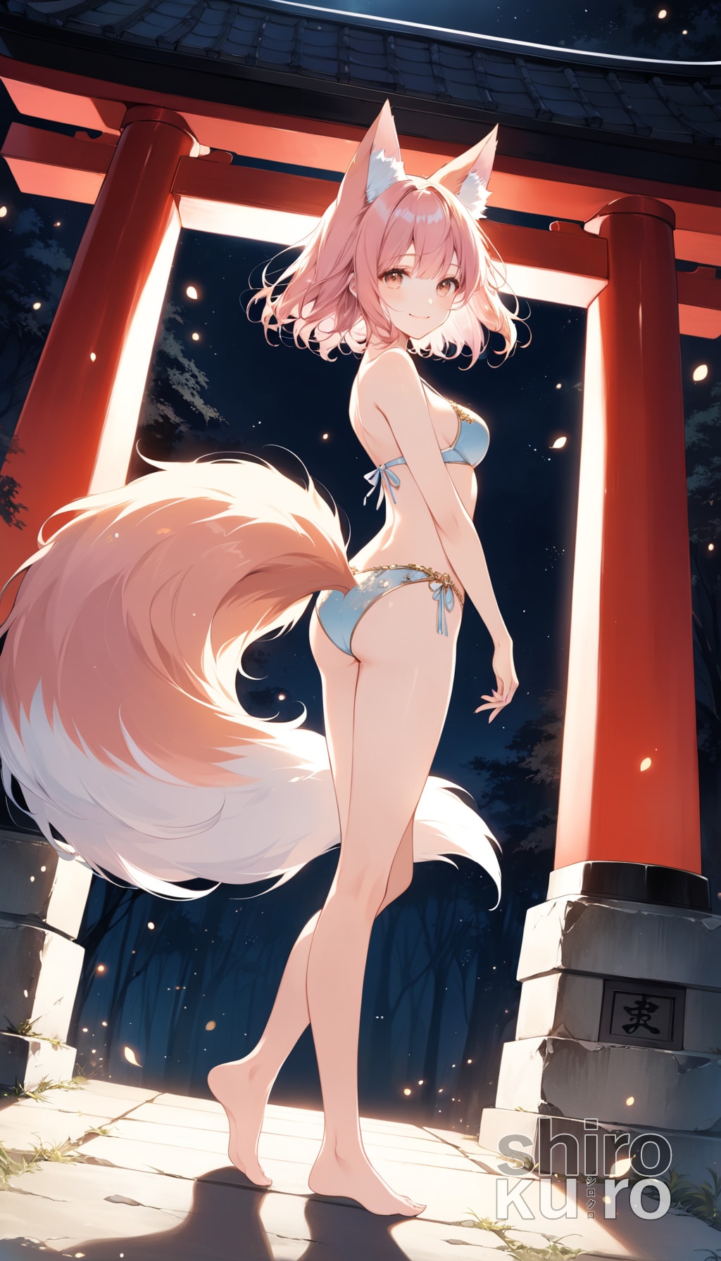 妖しき夜を舞う天女
