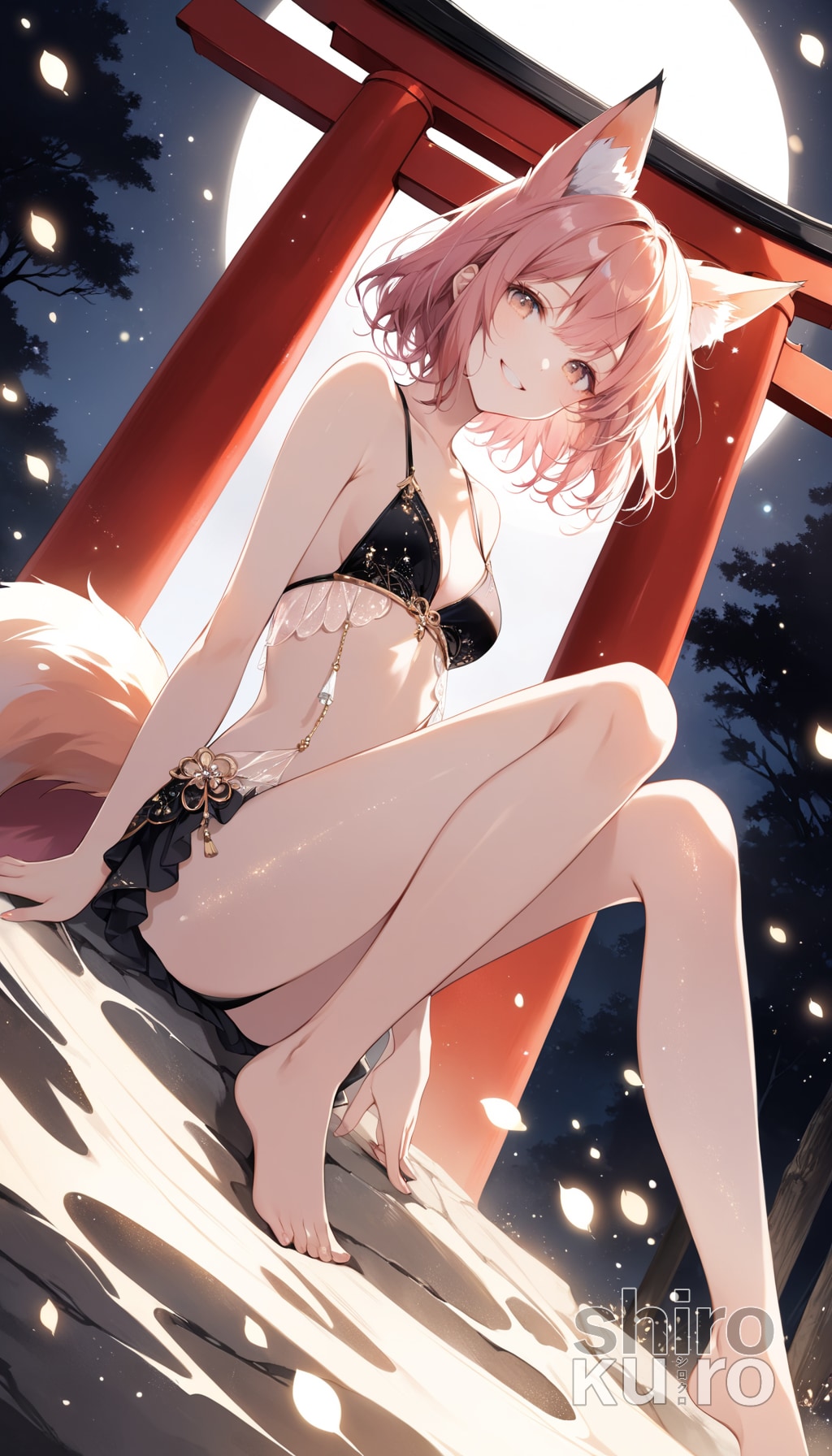 妖しき夜を舞う天女