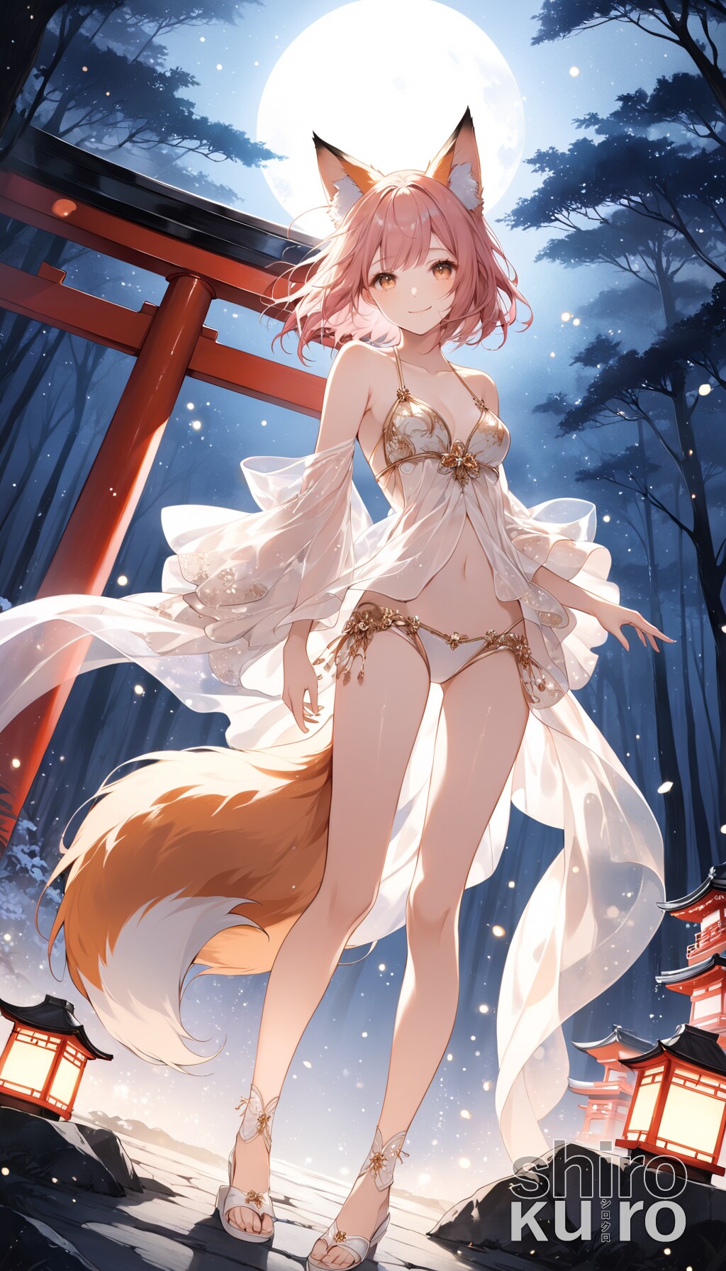 妖しき夜を舞う天女