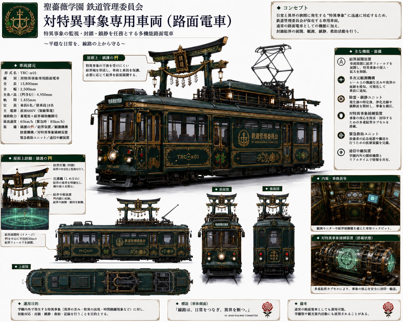 聖薔薇学園編〜対特異事象専用車両〜