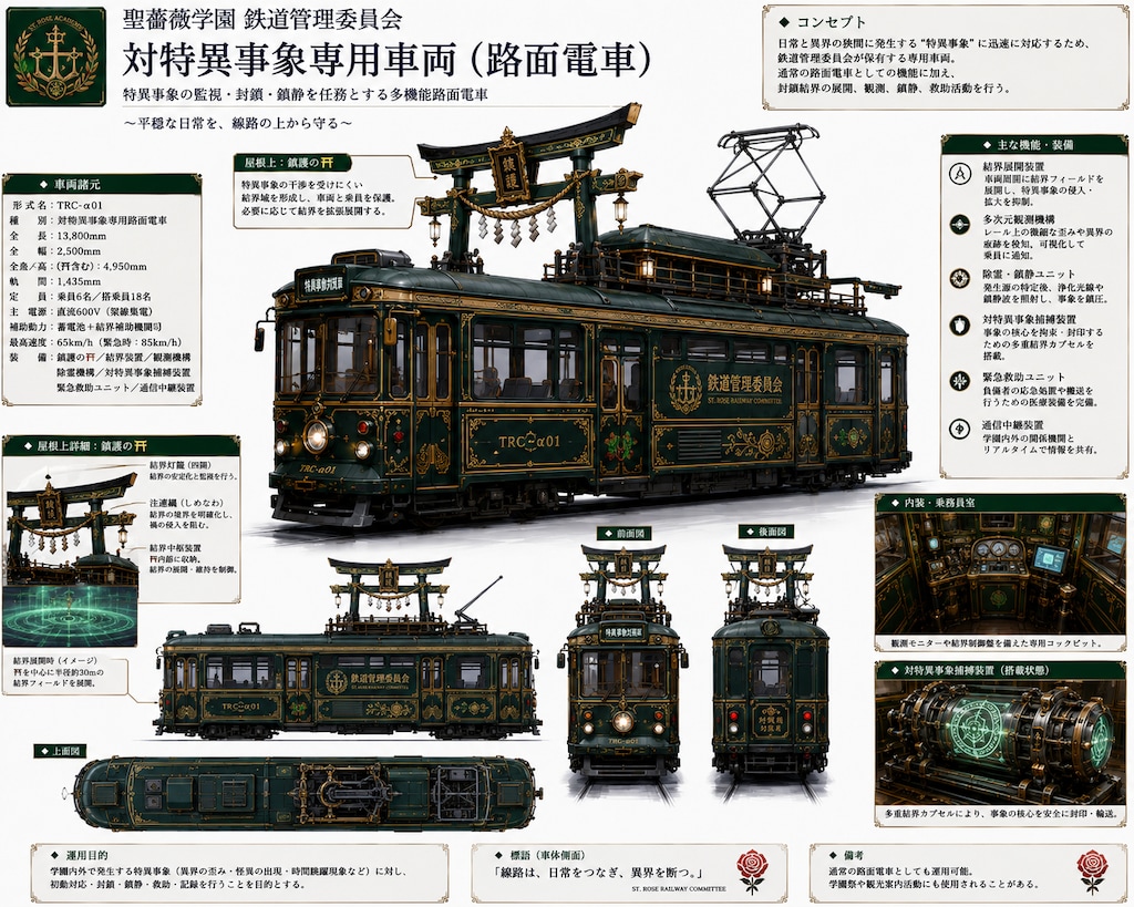 聖薔薇学園編〜対特異事象専用車両〜