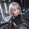 ラテックスでテカテカ 2枚目