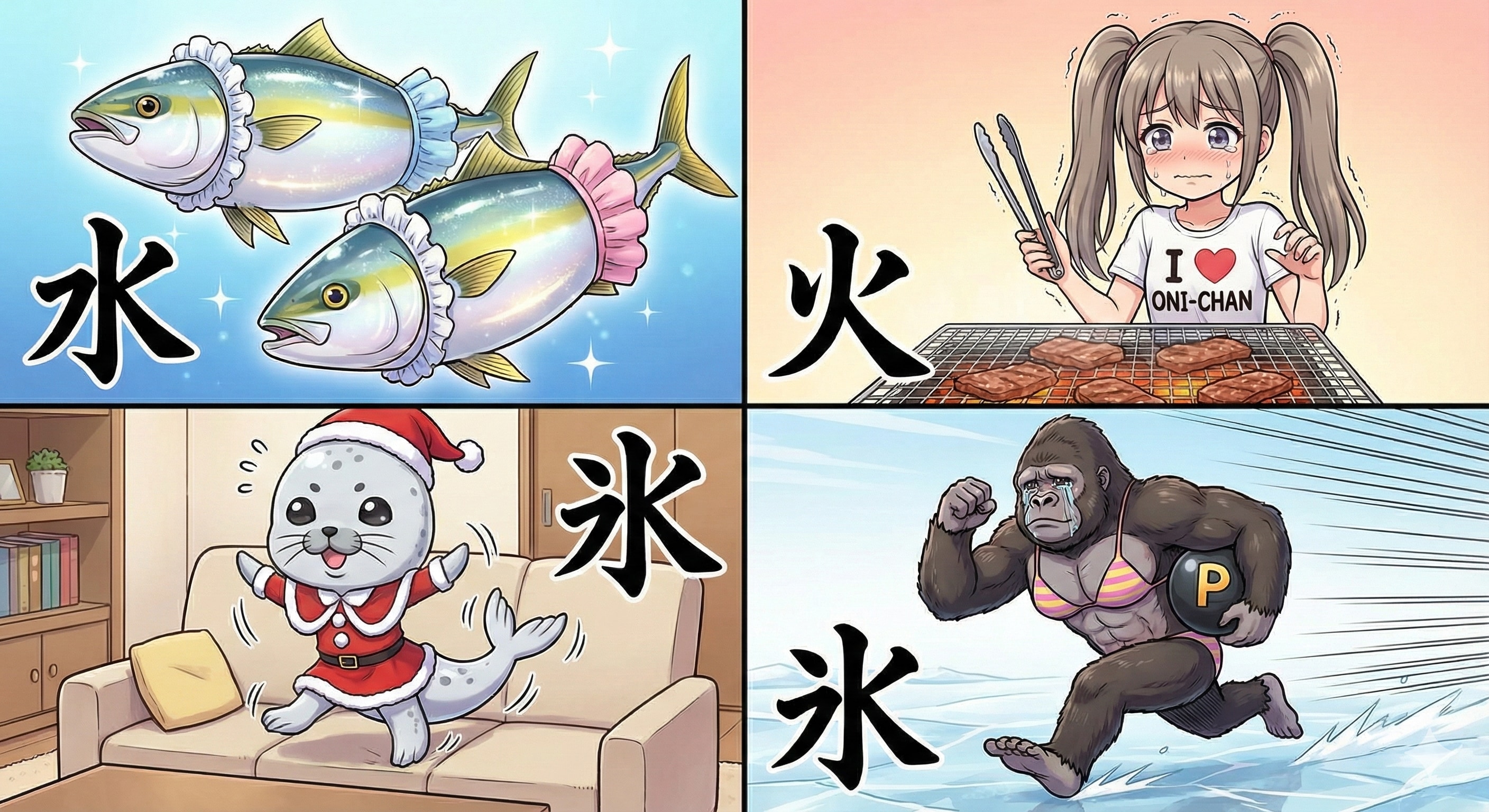 謎バトル四天王 | の人気AIイラスト・グラビア