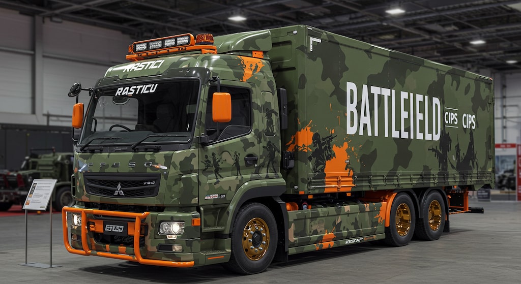 バトルフィールドカラー三菱ふそうトラック