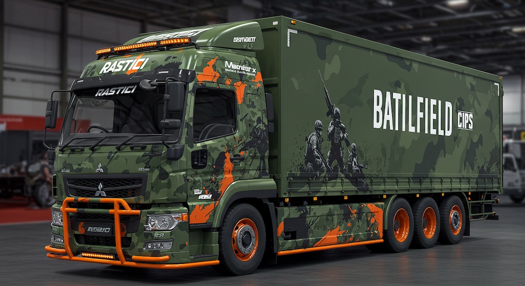バトルフィールドカラー三菱ふそうトラック