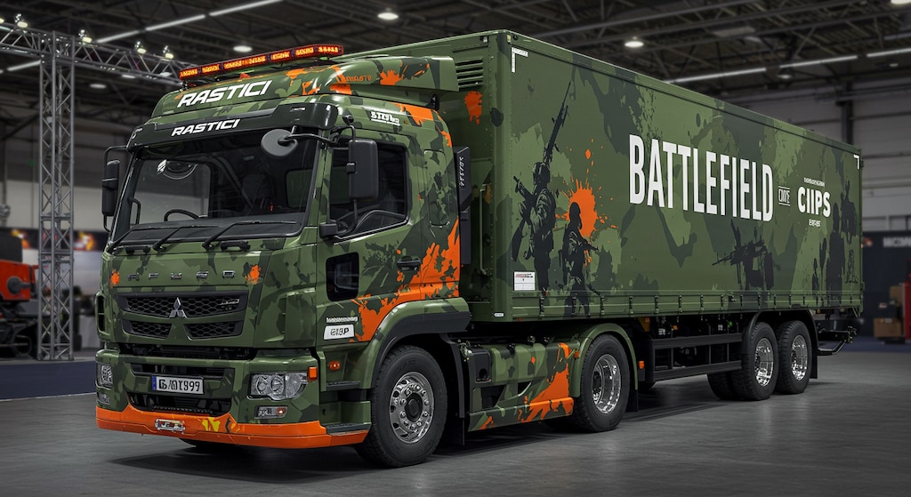 バトルフィールドカラー三菱ふそうトラック