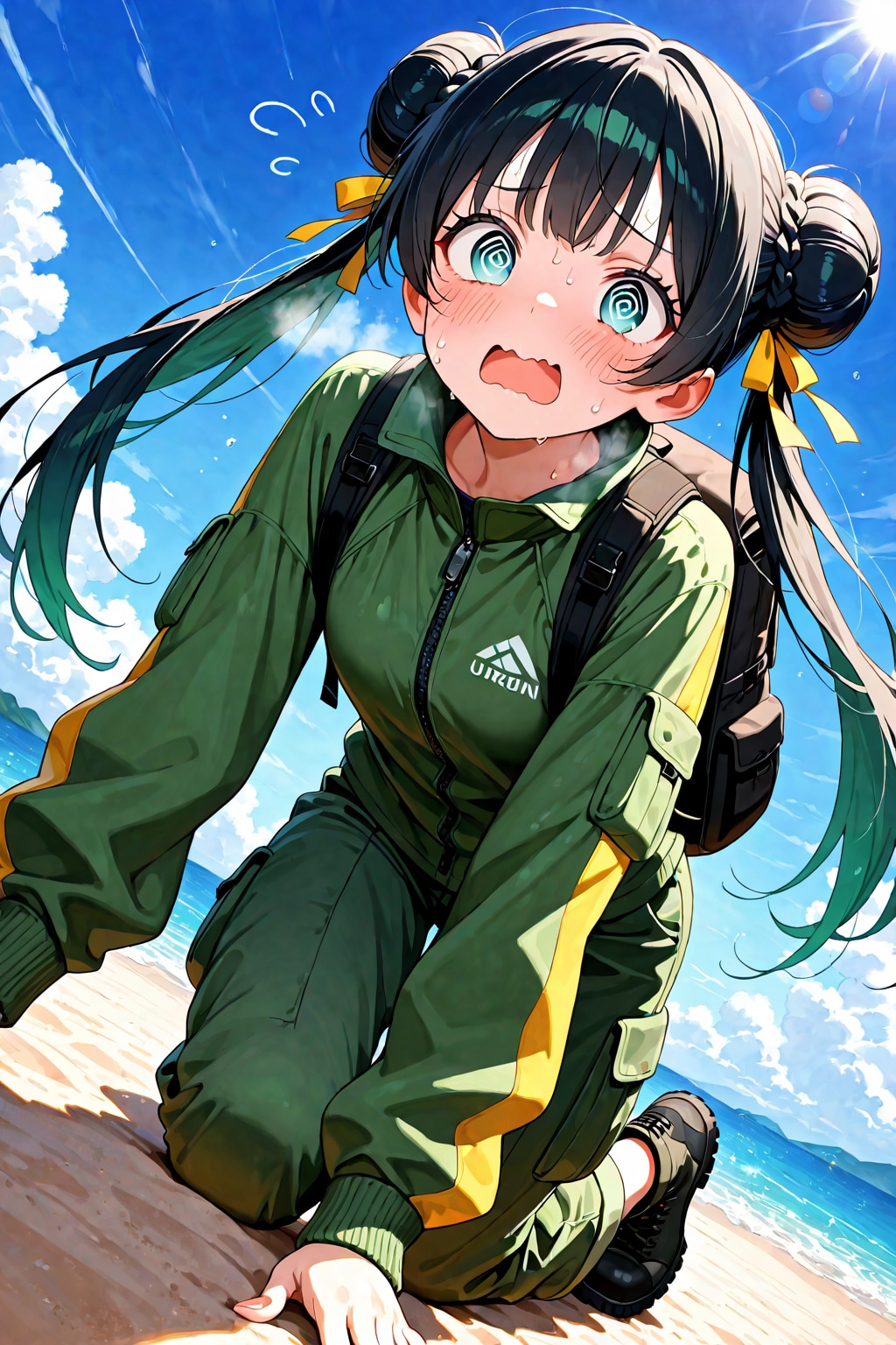 日中における行動