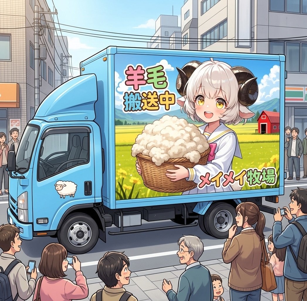 メイメイ牧場のトラック