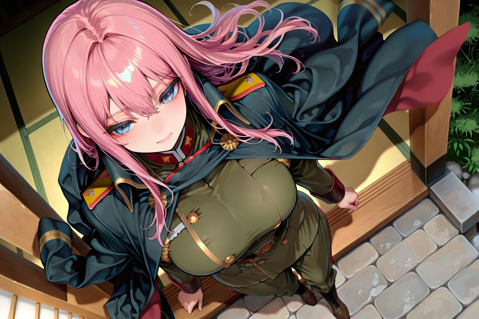 軍服の少女