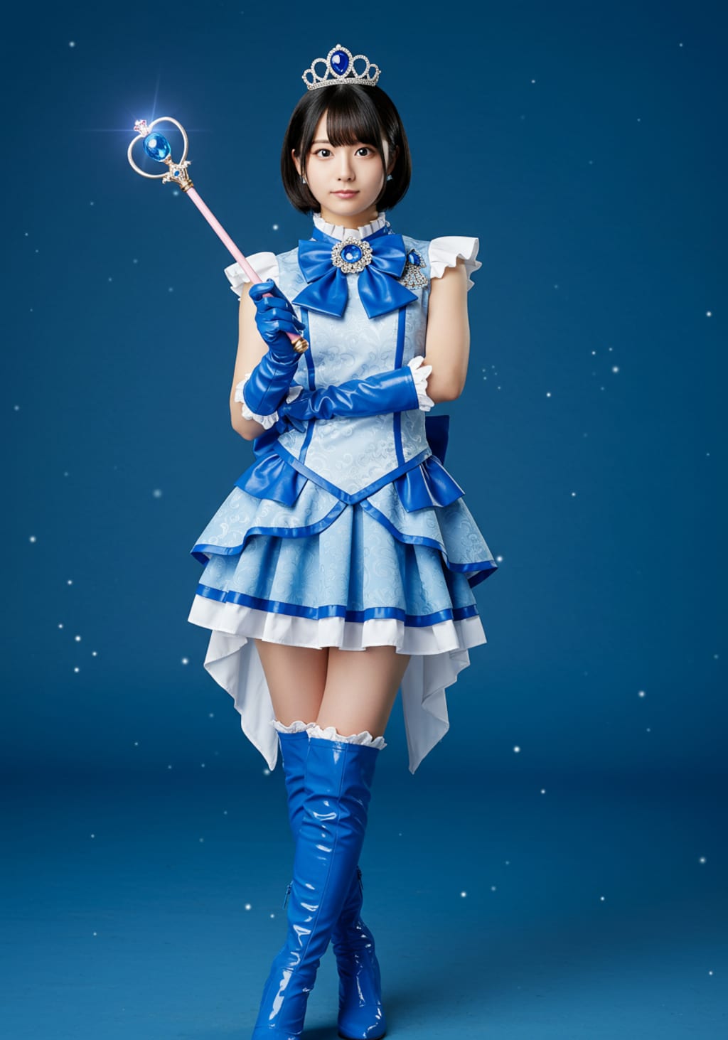 瑠璃色の魔法少女