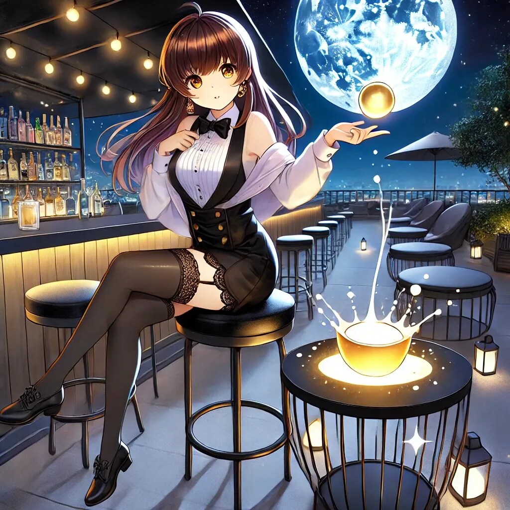 月下のキンタマ バーメイド