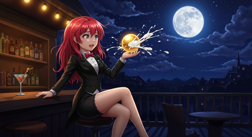 月下のキンタマ バーメイド