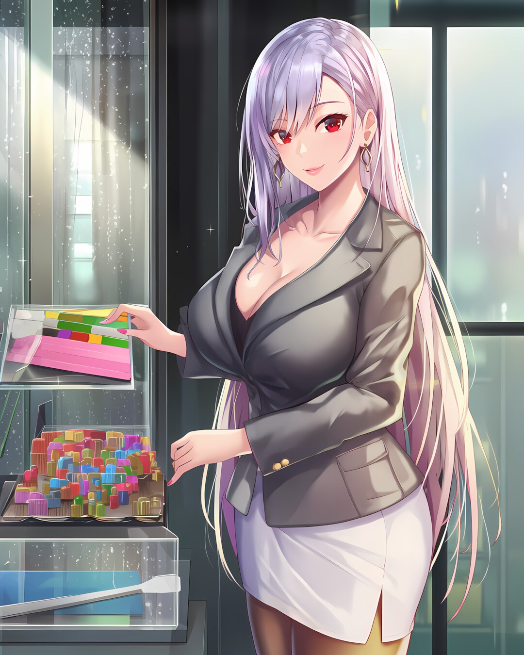 午後の施術準備💅凛としたミレナ✨ | の人気AIイラスト・グラビア