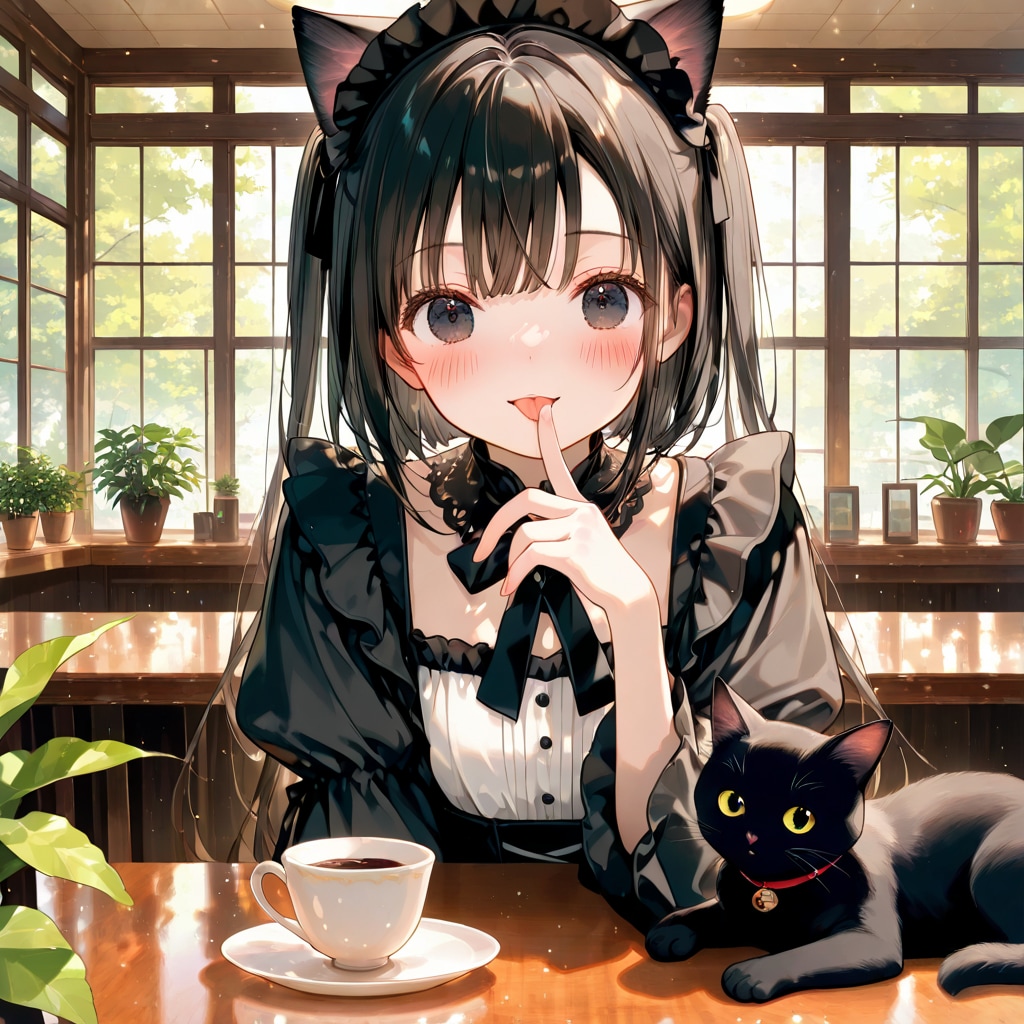 くろねこ | の人気AIイラスト・グラビア